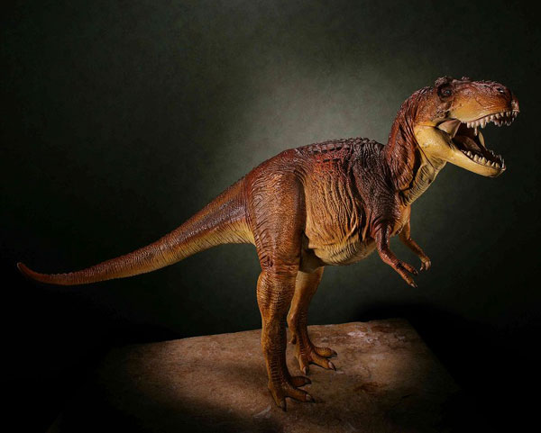 ダイノテイルズシリーズ 1/20 ティラノサウルス ブラウンカラー ソフト 