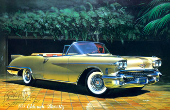 プラモデル キャデラックシリーズ 1/24 '58 キャデラック