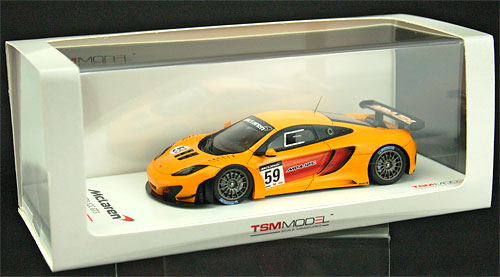 トゥルースケール レジン製ミニカー 1/43 マクラーレンMP4-12C GT3 プレゼンテーションバージョン[トゥルースケール]《在庫切れ》