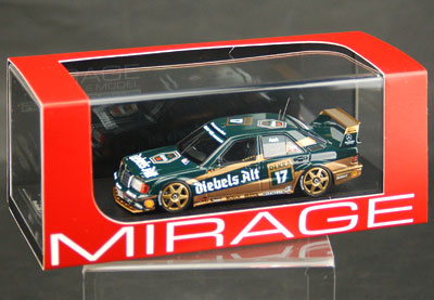 MIRAGE レジンモデル 1/43 メルセデス・ベンツ 190E(＃17) 1992 DTM