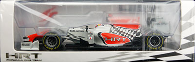 スパーク レジン完成品 1/43 HRT F111 2011年 ベルギーGP ＃22[スパーク]《在庫切れ》
