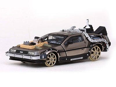 ビテス モデルカー 1/43 デロリアン「バック・トゥ・ザ・フューチャー」パート3(レイルロードバージョン)