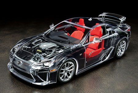 1/24 スポーツカーシリーズ No.325 フルビュー レクサス LFA