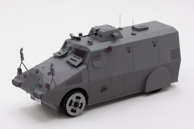 レイズ レジン製 1/43 F-3特型警備車 1970 警察本部機動隊警備車両