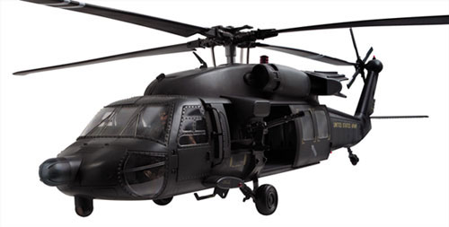 完成モデル 1/18 MH-60 ブラックホーク[エリートフォース]【同梱不可