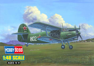 1/48 エアクラフト シリーズ アントノフ An-2/An-2CX プラモデル[ホビーボス]《在庫切れ》