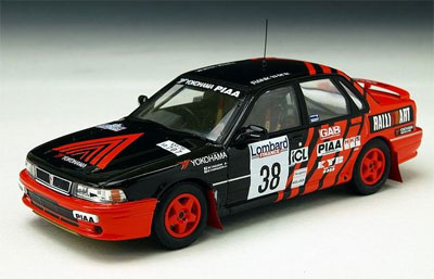 ダイキャスト完成品 1/43 三菱 ギャランVR-4 1991年 RACラリー ＃38 