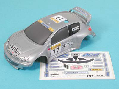 ラジ四駆シリーズ　プジョー206WRC ラジ四駆 プジョー206WRC : みのパパ模型店
