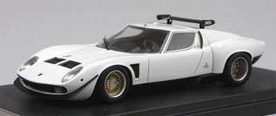 1/43 Lamborghini Miura JOTA SVR (ホワイト）[フロンティアート