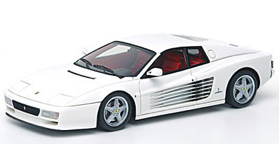 ハンドメイド モデルカー 1/43 フェラーリ 512TR 1991 ホワイト