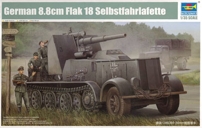 1/35 ドイツ軍 12tハーフトラック 88mmFlak18自走砲 “ナーゲル