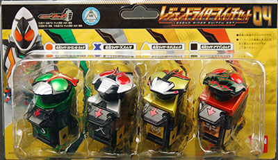 【中古】仮面ライダーフォーゼ レジェンドライダースイッチセット04[バンダイ]