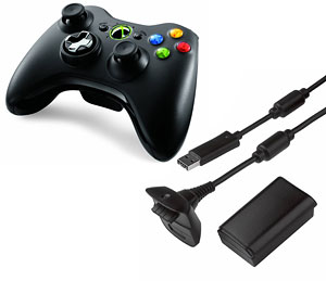 Xbox360用 ワイヤレス コントローラー SE プレイ＆チャージパック