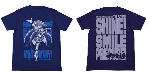 スマイルプリキュア！ キュアビューティTシャツ/ネイビー-XL