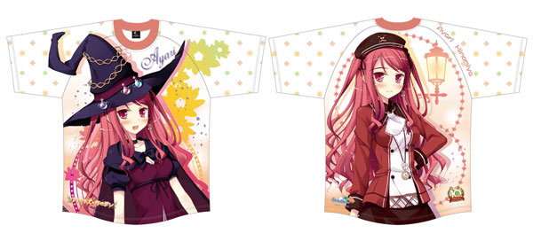 ウィッチズガーデン　緋宮あやり　フルグラフィックTシャツ　ういんどみるライブ ういんどみる 10周年記念 ウィッチズガーデン 緋宮あやり 両面