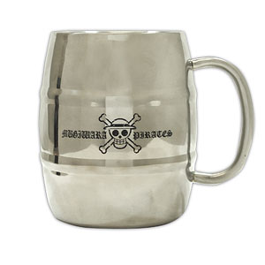 From TV animation ワンピース 麦わらの一味 樽型ステンレスマグカップ（再販）[コスパ]《在庫切れ》