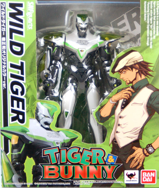 S.H.フィギュアーツ TIGER＆BUNNY（タイガー＆バニー） ワイルドタイガー 桂正和オリジナルカラーVer. （TIGER＆BUNNY  桂正和原画＆ラフ画集成 初回特典）（単品）