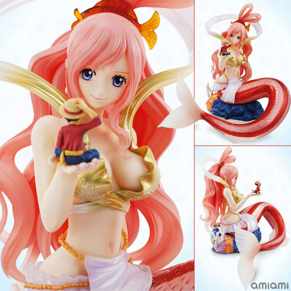 中古】(本体C/箱B)エクセレントモデル Portrait.Of.Pirates ワンピース“Sailing Again”しらほし姫 通常版  完成品フィギュア[メガハウス]《発売済・在庫品》