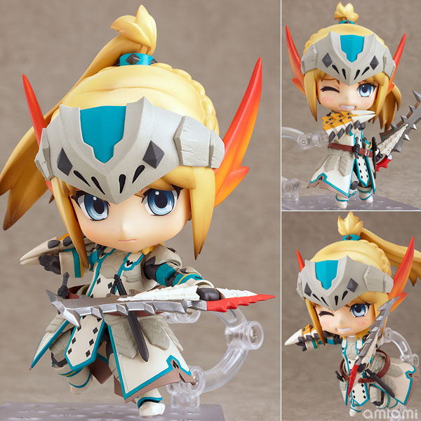 【中古】ねんどろいど モンスターハンター3(トライ)G ハンター♀剣士 ベリオX・エディション[カプコン]