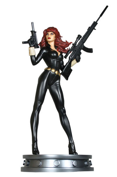 【希少・限定】　MARVEL　マーベル　ボウエン　ブラック・ウィドウ　スタチュー マーベル ボウエン スタチュー ブラック・ウィドウ(ヴァリアント