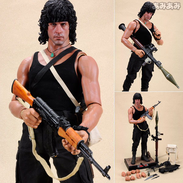 ホットトイズ　ムービーマスターピース　ランボー3　ジョン・J・ランボー HD Master Piece コレクション : ランボー3 John ランボー [1/4 Scale