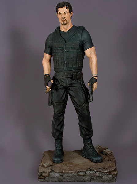 エクスペンダブルズ 1/4スケールスタチュー バーニー・ロス 単品[Hollywood Collectibles Group]【同梱不可】《在庫切れ》