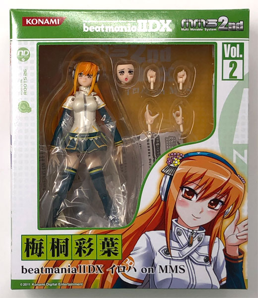 【中古】イロハ on MMS 梅桐彩葉「beatmaniaII DX」MMS 2nd Vol.2　アクションフィギュア[コナミ]