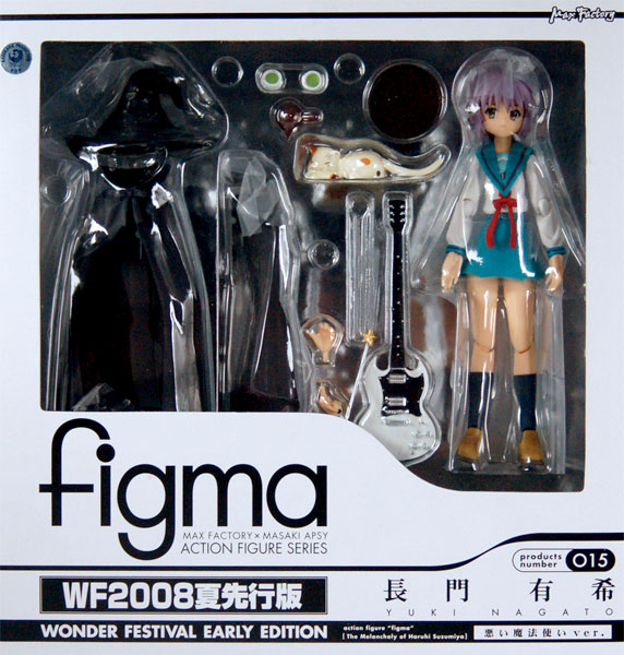 【中古】figma 涼宮ハルヒの憂鬱 長門有希 悪い魔法使いver. ワンダーフェスティバル2008夏先行版[マックスファクトリー]