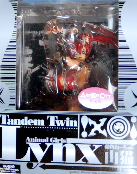 中古】(本体A/箱B)TANDEM TWIN 動物ねーちゃん 山猫 蒼玉 1/6 完成品