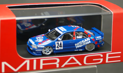 hpi ミラージュ　日産　プリメーラ　1996 JTCC #24　8465 状態良好】 hpi MIRAGE 1/43 ニッサン プリメーラ #24 1996 JTCC