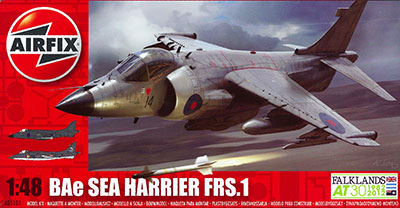 【中古】(本体A-/箱B)1/48 BAe シーハリアー FRS-1 プラモデル[エアフィックス]《発売済・在庫品》