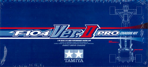 1/10 電動RCカー F104 ver.II PRO シャーシキット[タミヤ]《在庫