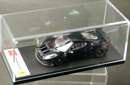 フェラーリ ミニカー メイクアップ アイドロン マットブラック 1/43 458 メイクアップ アイドロン フェラーリ 458GT2 1/43｜ミニカー