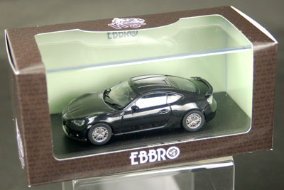 1/43 SUBARU BRZ ブラック[EBBRO]【同梱不可】【送料無料】《在庫切れ》