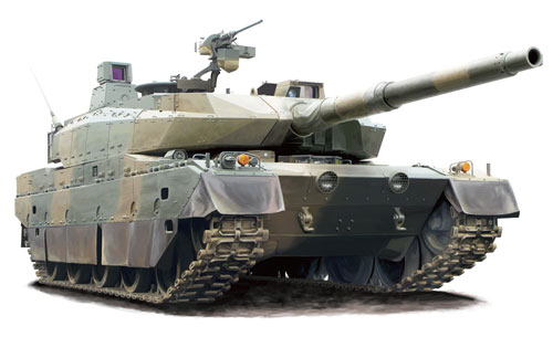 1/72 ミリタリーシリーズ No.3 陸上自衛隊 10式戦車 プラモデル（再販
