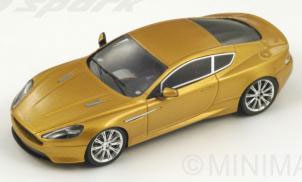 スパーク レジンモデルカー 1/43 アストン・マーチン ヴィラージュ 2012 ゴールド[国際貿易]《在庫切れ》