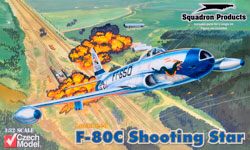 1/32 アメリカ空軍 F-80C シューティングスター プラモデル[チェック