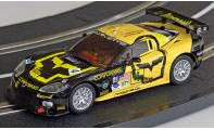 スロットカー Dslot43 スペアボディ 1/43 シボレーコルベット C6R 2007 ALMS #4[京商]《在庫切れ》