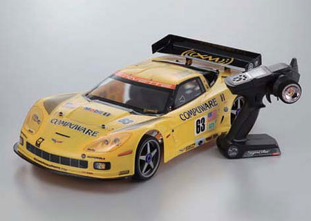 1/8スケール電動4WDツーリングカー レディセット インファーノGT2 VE シボレーコルベット C6-R