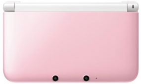 ニンテンドー3DS LL 本体 ピンク×ホワイト