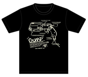 デビルサマナー ソウルハッカーズ ガンプ Tシャツ/ブラック-M[empty 