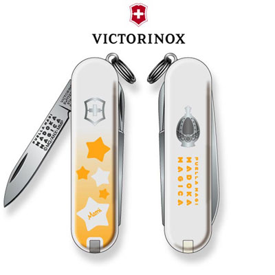 【未使用】VICTORINOX マルチツールナイフ 魔法少女まどかマギカ　巴マミ 魔法少女まどか☆マギカ ビクトリノックス マミモデル[ACG