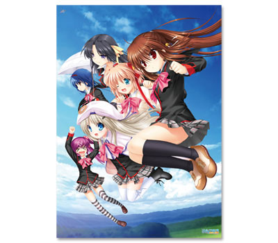 リトルバスターズ！PERFECT EDITION B2ポスター A:ヒロインズ[トイズ