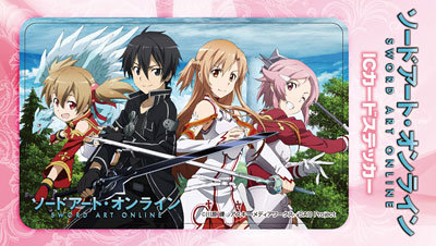 ソードアート·オンライン SAO セーラー マルイ カード シール 缶バッジ