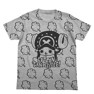 From Tv Animation ワンピース チョッパーとわたあめｔシャツ ヘザーグレー L 再販 コスパ 在庫切れ