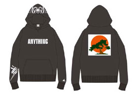 ベストキッド×rvddwコラボ MIYAGI SAYS ANYTHING フードパーカー-S[reversal.dogi.design.works]《在庫切れ》