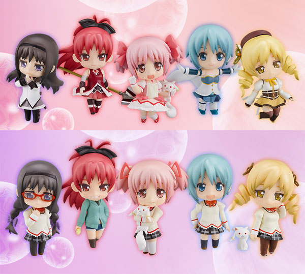 【中古】ねんどろいどぷち 魔法少女まどか☆マギカ ノーマル全10種＋シークレット全1種セット[グッドスマイルカンパニー]