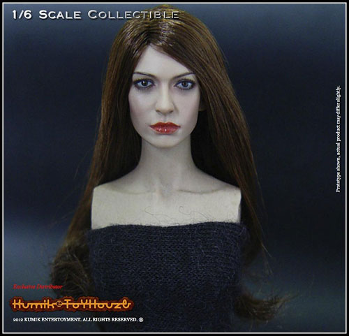 クミク 1/6スケール 女性ヘッド K055 単品[クミク]《在庫切れ》