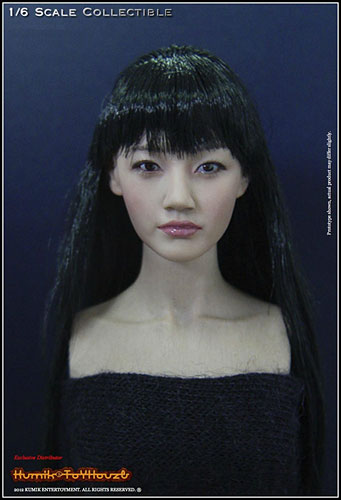 クミク 1/6スケール 女性ヘッド K058 単品[クミク]《在庫切れ》