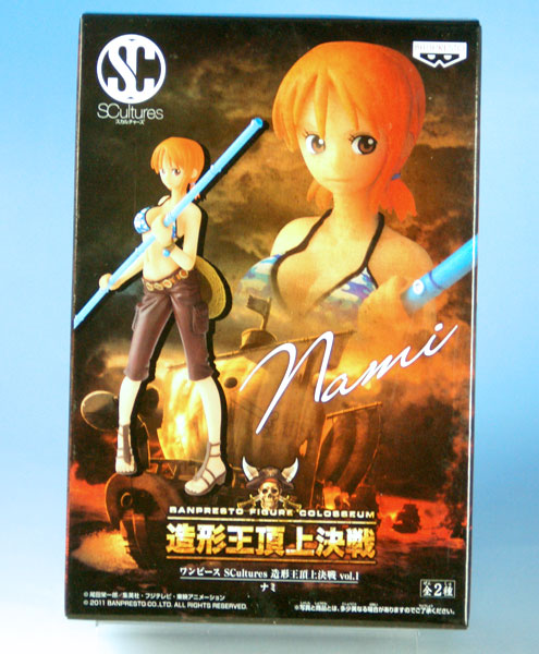 【中古】ワンピース SCultures 造形王頂上決戦 vol.1 ナミ （プライズ）[バンプレスト]